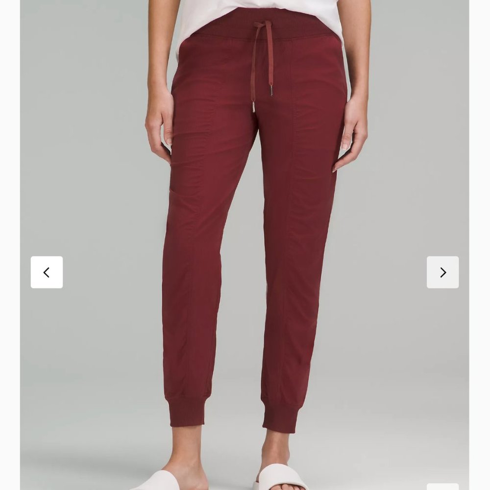 Lululemon Dance Studio Pant / Red Merlot / Size 6